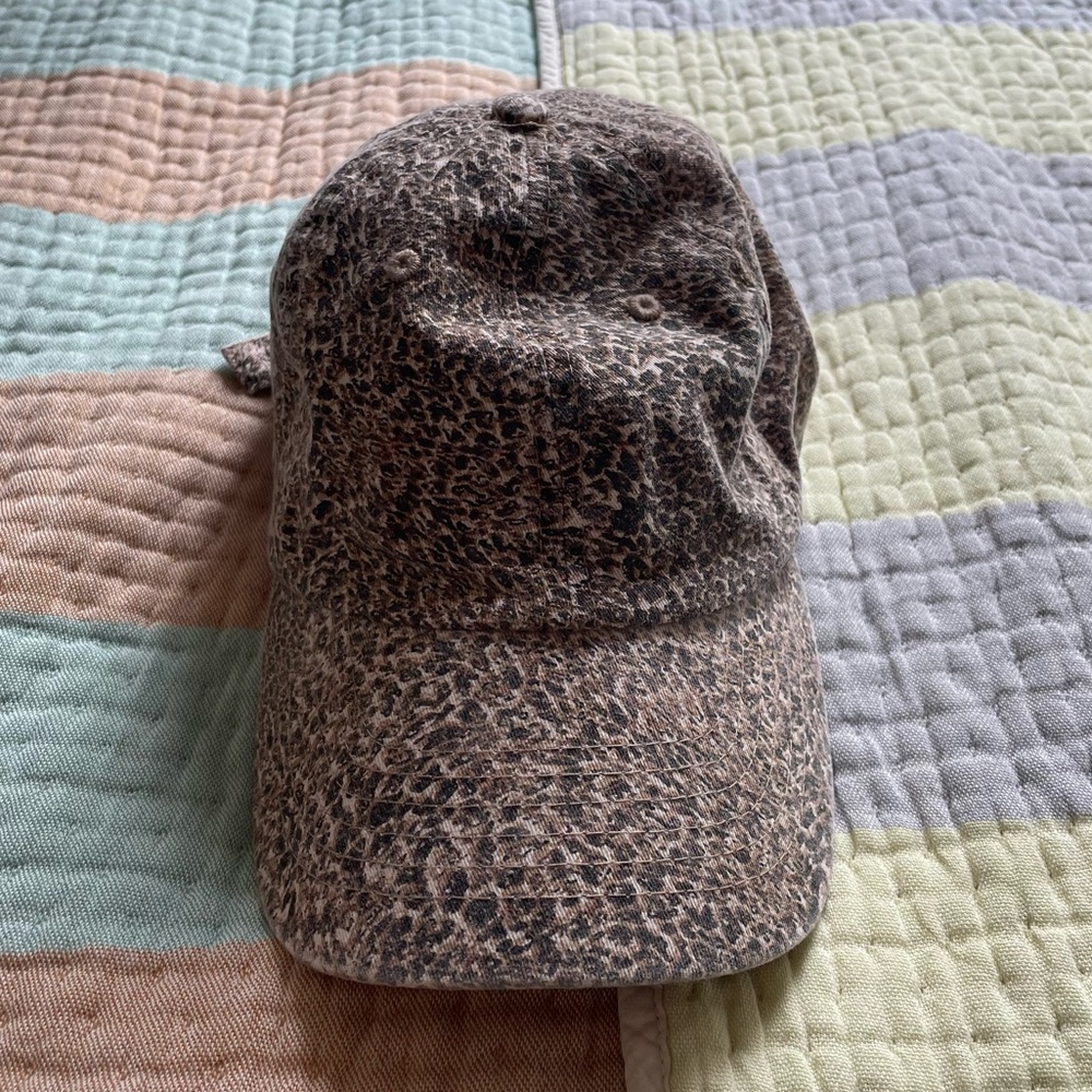 Cheetah Print Baseball Cap